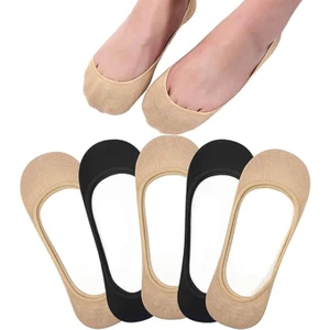 Hepsine Rakip 6lı Kadın Pamuklu Ince Mini Görünmez Suba Çorap