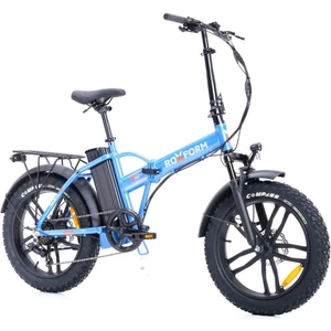 Sasha Elektrikli Şehir Bisikleti - 250W Motor, 20 Inç Jant, LED Aydınlatma, Mavi