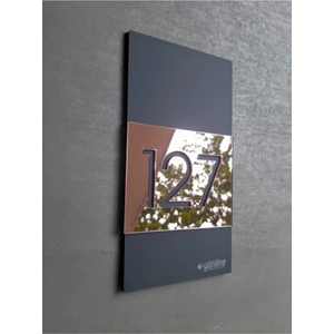 Luxury Rosegold Mirror Serisi Kapı Numarası