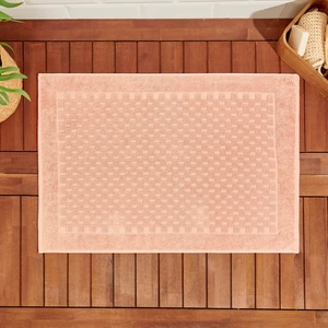Vionel Ayak Havlusu - Pembe - 50X70 cm