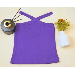 Sincap Baby Kız Çocuk Askılı Crop Kaşkorse Esnekkumaş