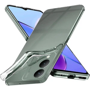 Kzy Vivo Y17S Kapak Kamera Korumalı Süper Silikon Şeffaf Kılıf