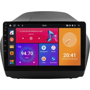 Hyundai IX35 (2010-2015) Android 14 Multimedya Carplay 9 Inch 2 GB Ram / 32 GB Hafıza CRV-4268XP