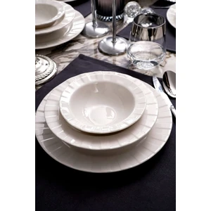 Heda Porselen Zümrüt 18 Parça 6 Kişilik Porselen Yemek Takımı