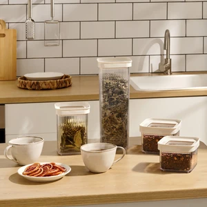 Anton 4'lü Kavanoz/saklama Kabı