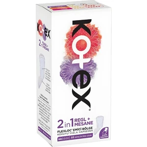 2ın1 Ekstra Uzun Günlük 22'li Ped