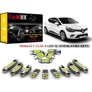 Renault Clio 4 Led Iç Aydınlatma Ampul Seti Parlak Beyaz