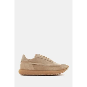 Be Style  Ridley Kadın Bej  Süet Deri Sneaker