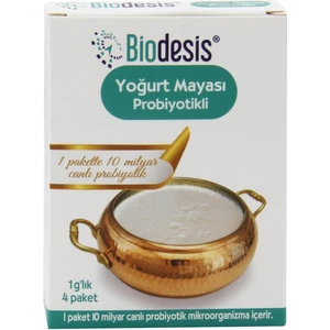 Probiyotikli Yoğurt Mayası 1 gr x 4 Paket