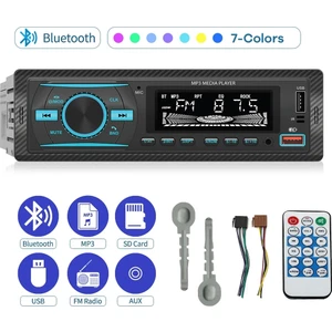 Teyp – Çift Usb, Çift Amfi , Ekstra Bass ve Bluetoothlu 7 Renk Oto Teyp