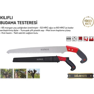 KP-2402 Kılıflı Testere Ağaç Budama Ahşap Kesme