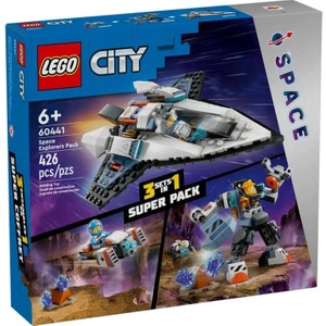 LEGO® City Uzay Kaşifleri Paketi 60441 - 6 Yaş & Üzeri Çocuklar için Yaratıcı Oyuncak Yapım Seti (426 Parça)