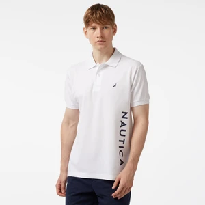 Nautıca Erkek Beyaz Classıc Fıt Kısa Kollu Polo KE45508T.1BW