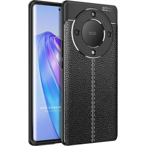 Huawei Mate 60 Pro Deri Desenli Silikon Kılıf - Ultra Darbe Emici Kamera Korumalı Kapak
