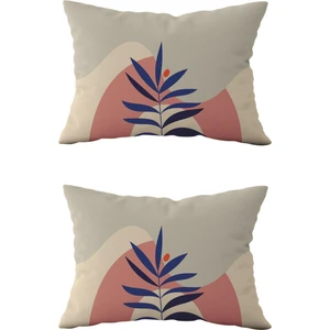 Çift Taraflı Dikdörtgen Kırlent Kılıf 2’li KL44