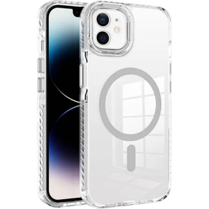 Apple iPhone 12 Uyumlu Kılıf Magsafe Şarj Özellikli Airbagli Takılabilir Askı Aparatlı Kapak
