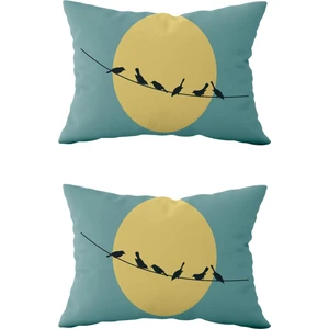 Çift Taraflı Dikdörtgen Kırlent Kılıf 2'li DS103