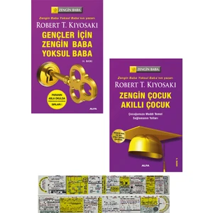 Gençler İçin Zengin Baba Yoksul Baba - Zengin Çocuk Akıllı Çocuk 2 Kitap - Robert T. Kiyosaki