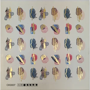 Hologram Yaldız Tırnak Dövmesi, Tırnak Tattoo, Nail Art, Tırnak Sticker