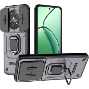 Realme 12 Pc+Tpu Darbeye Dayanıklı Telefon Kapağı (Yurt Dışından)