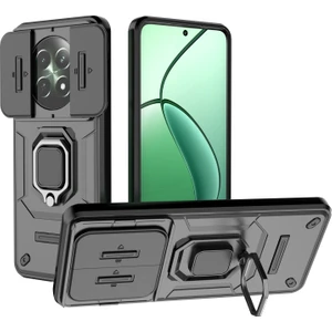 Realme 12 Pc+Tpu Darbeye Dayanıklı Telefon Kapağı (Yurt Dışından)