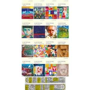 Çok Bi Çocuk - Alavara - Sevgi Duvarı - Canfeda - Can Yücel  - Şiir Seti 16 Kitap + Matematik Öğreten Cetvel