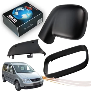 İdeal Otomotiv Volkswagen Caddy 3 2004 - 2015 Dış Ayna Kapak Seti -Sağ 7E18575289 B9