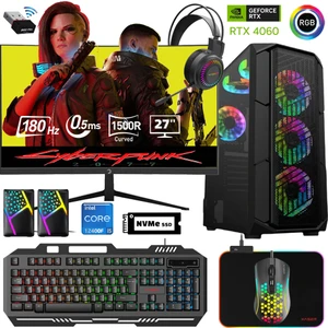 XSR516 I5 12400F 32GB Ram 512GB M.2 Nvme SSD 8gb RTX4060 27"curved 180Hz Oyuncu Tavsiye Sistem