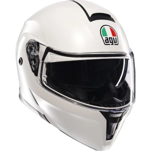 Agv Streetmodular Mono Matt Materia White Çene Açılır Kask