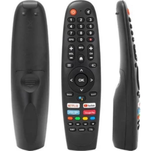 Android Tv Kumandası 43F9000 50F9000 55F9000 65F9000 Youtube Prime Video Google Play Tuşlu
