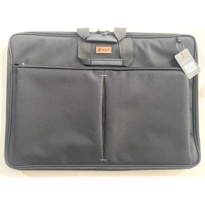 Skaer Apex Proje Çantası Körüklü Kumaş Siyah 39 x 55 cm