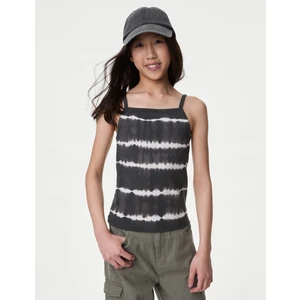 Marks & Spencer Batik Desenli Askılı T-Shirt (6-16 Yaş)