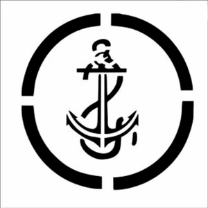 Stencil Sarayi Boyama Şablon Deniz - 8280