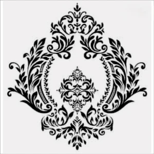 Stencil Sarayi Boyama Şablon Desenler - 8609