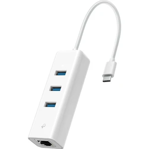 Tp-Link UE330C, USB Type-C Den 3 Adet Type-A 3.0 Hub ve Gigabit Ethernet Adaptörü