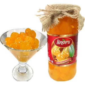 Sarı Kiraz Şekerleme Kavanoz 700 gr
