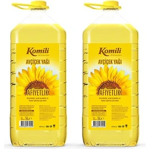 Ayçiçek Yağı 5 Lt Pet ( Dar Ağız )*2 Adet