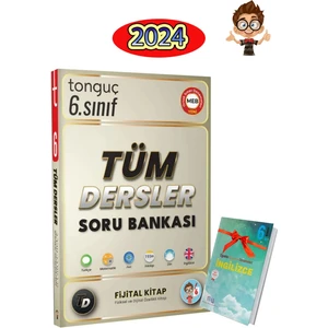 Tonguç Akademi  6. Sınıf Tüm Dersler Soru Bankası - İngilizce 2'li Set