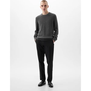 Erkek Siyah Slim Fit Modern Khaki Pantolon