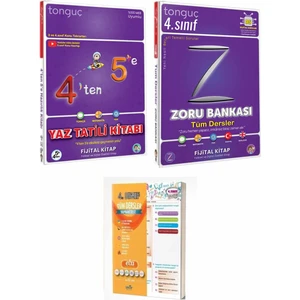 Tonguç Akademi 4. Sınıf Tüm Dersler Zoru Bankası ve 4'ten 5'e Hazırlık Kitabı Ile Tüm Dersler Yaprak Test