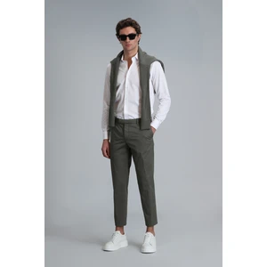 Plus Smart Erkek Chino Pantolon Slim Fit Siyah