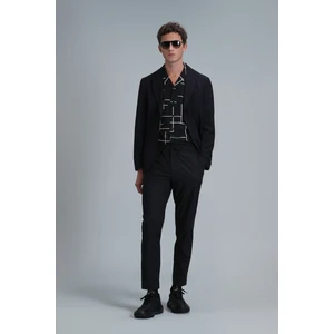 Alex Smart Erkek Chino Pantolon Slim Fit Siyah