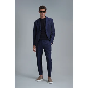 Marıo Smart Erkek Chino Pantolon Tailored Fit Lacivert