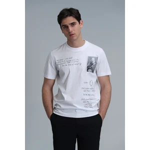 Fred Modern Grafik T- Shirt Siyah