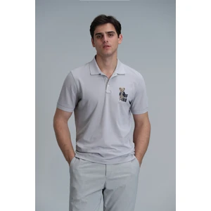 Crystal Smart Erkek Polo Tişört Gri