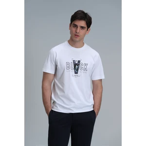 Adrıan Modern Grafik T- Shirt Siyah