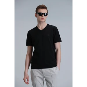 Tuna Modern Grafik T- Shirt Siyah