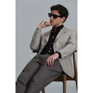 Jak Spor Erkek Blazer Ceket Slim Fit Lacivert