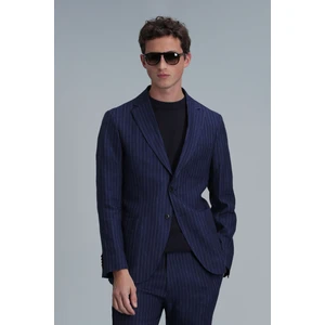 Jak Spor Erkek Blazer Ceket Slim Fit Lacivert