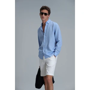 Peler Spor Erkek Chino Şort Slim Fit Beyaz